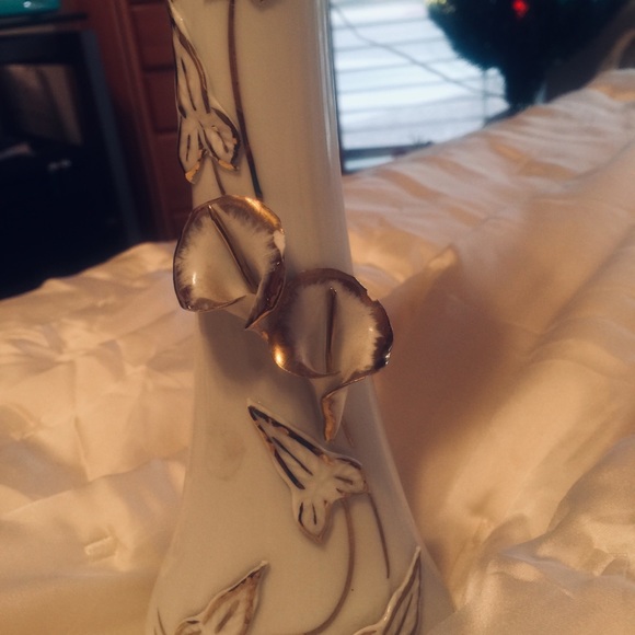 Vintage Gerald Tettau Vase Porcelain Bavaria 11x11 - Picture 2 of 6